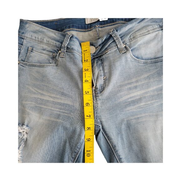 YMI skinny, stretch distressed jeans - Picture 10 of 16
